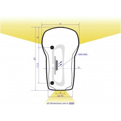 EUROLITE LED Neon Flex 230V Slim red 100cm